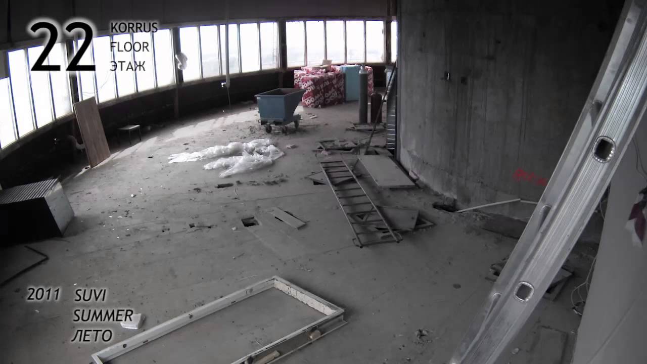 Tallinna Teletorni rekonstrueerimise timelapse