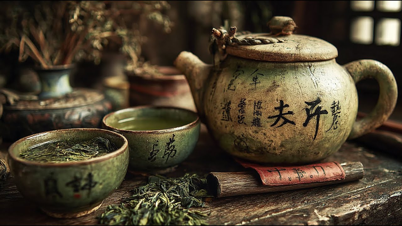 🍂 Autumn Tea Ceremony – Japanese Garden Ambience with Relaxing Instrumentals