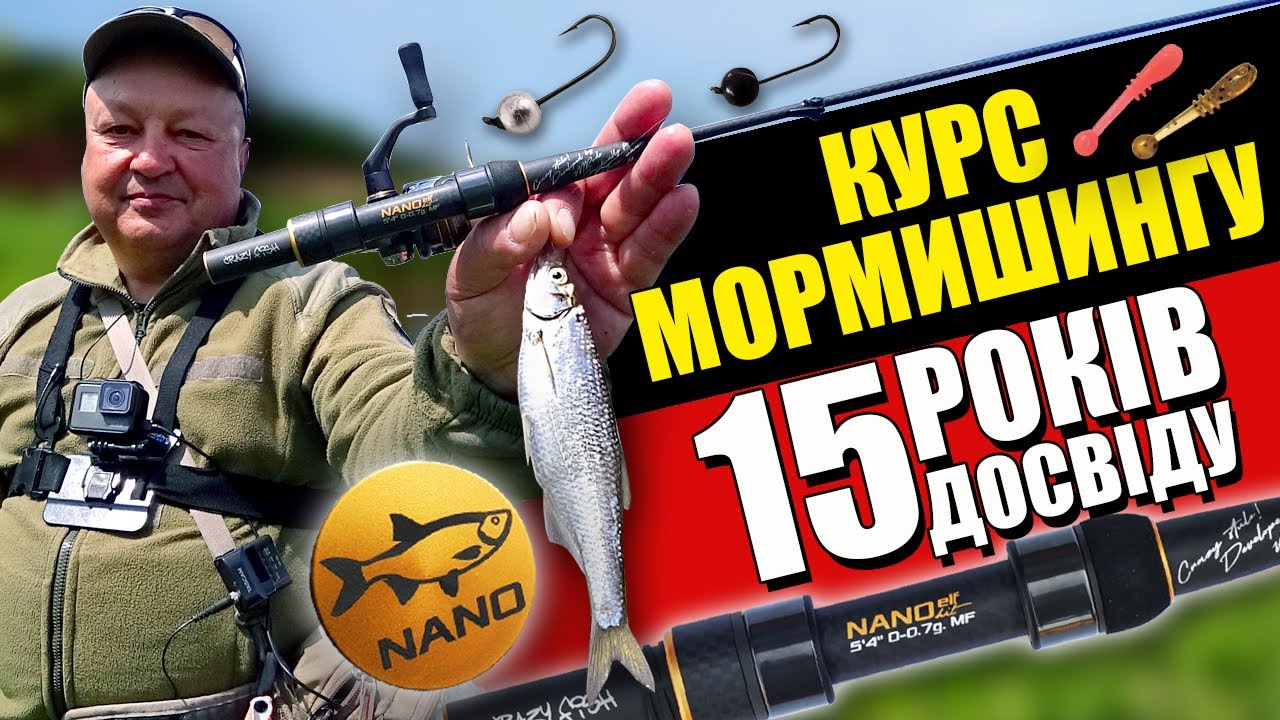Сучасний мормишинг: техніка закидання та проводки від Олега Сізона. Crazy Fish Nano Elf Hit
