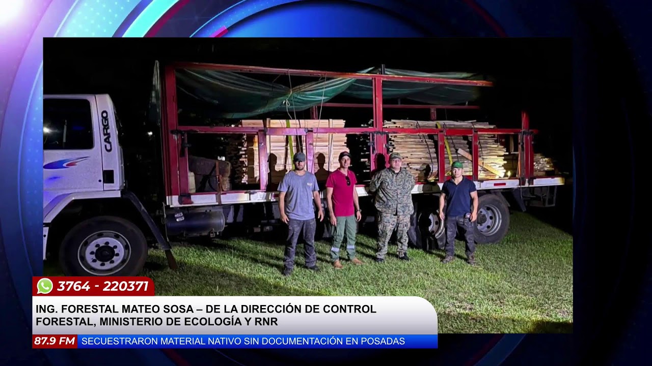 ING. FORESTAL MATEO SOSA – DE LA DIRECCIÓN DE CONTROL FORESTAL, MINISTERIO DE ECOLOGÍA Y RNR