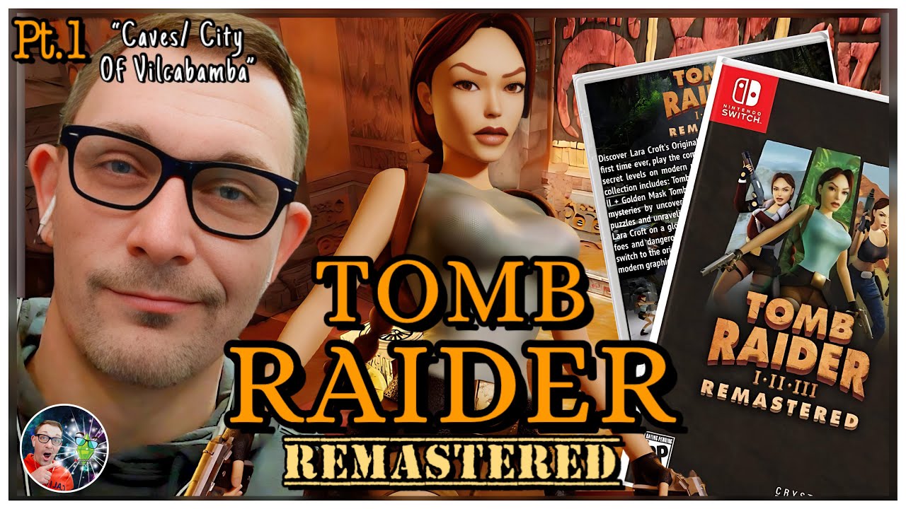 Tomb Raider Remastered Pt.1 Caves and City of Vilcabamba #tombraider #tombraiderremastered #gaming