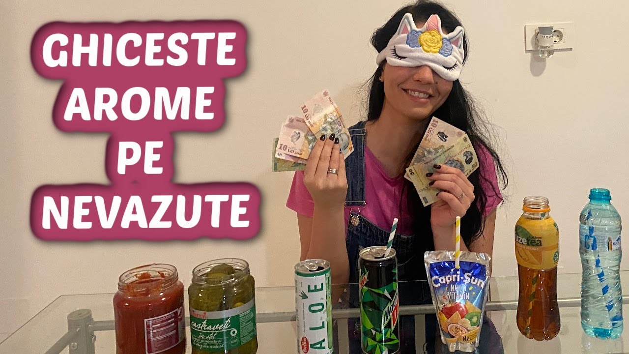 GHICESTE AROMA PE NEVAZUTE | CAT A CASTIGAT 😱😱😱
