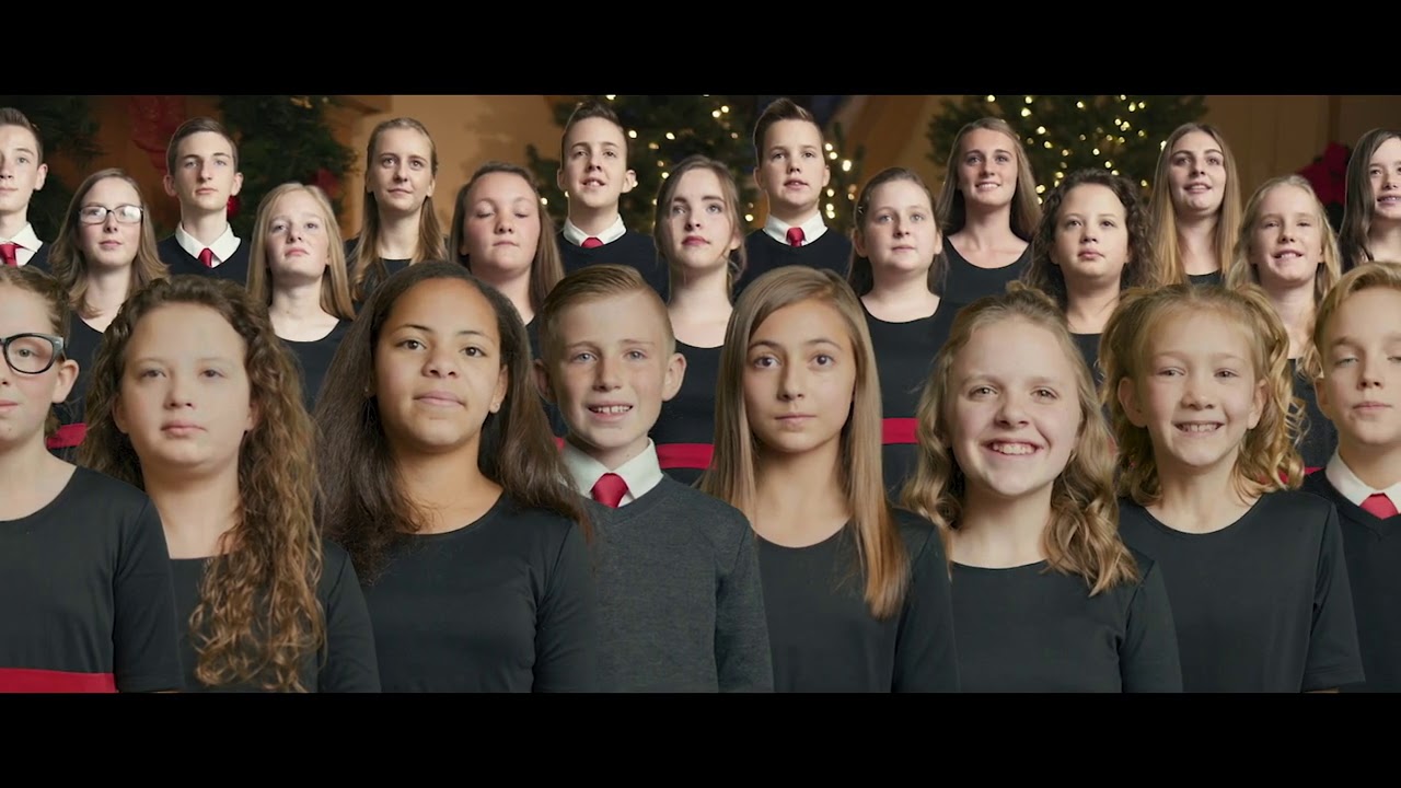 VIRTUAL CHOIR using green screens: For Unto Us a Child Is Born