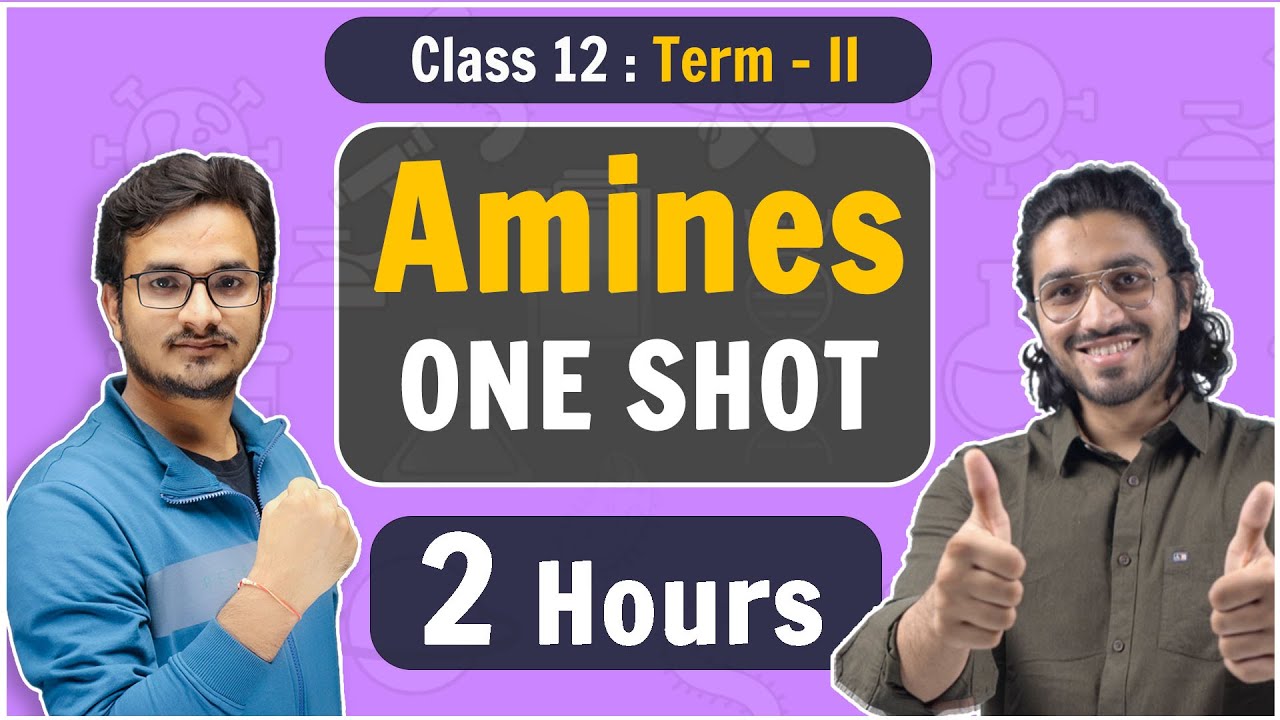 Class 12 - Amines in One Shot | NCERT (Term-2)