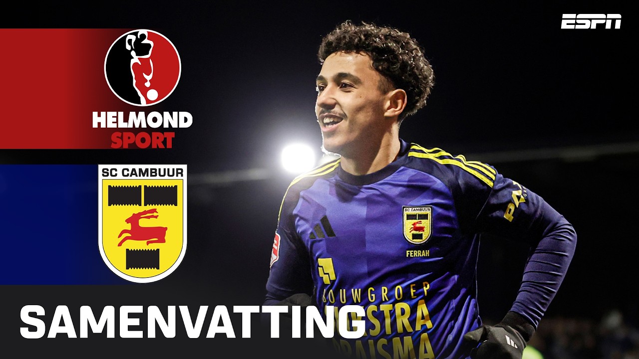 Binnen 2️⃣ MINUTEN is het al RAAK ⏰🔥 | Samenvatting Helmond Sport - SC Cambuur