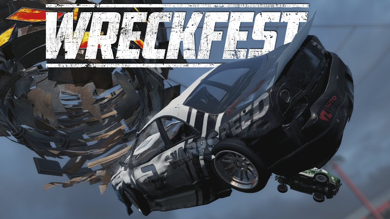 WRECKNADO MIT PINBALL & MOON GRAVITY MOD! - WRECKFEST | Lets Play Wreckfest