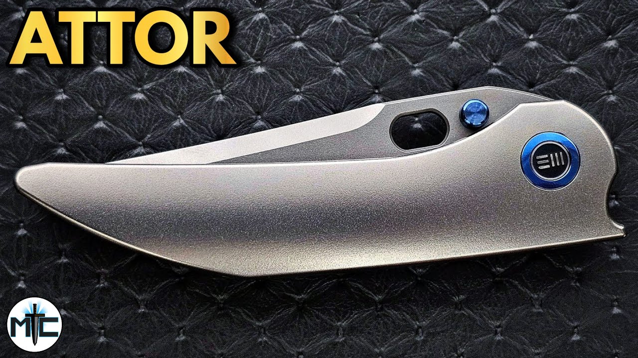 S TIER EXCELLENCE! - WE / Dalibor Bergam Attor Folding Knife - Full Review