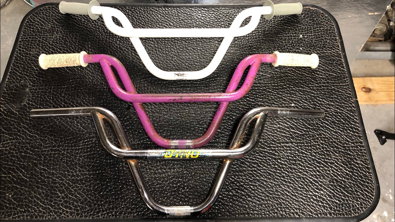 Repop Dyno Pretzel Bars V.s 80s Dyno Pretzel Bars  #bmxbicycle #oldschoolbmx #bikelife #bike