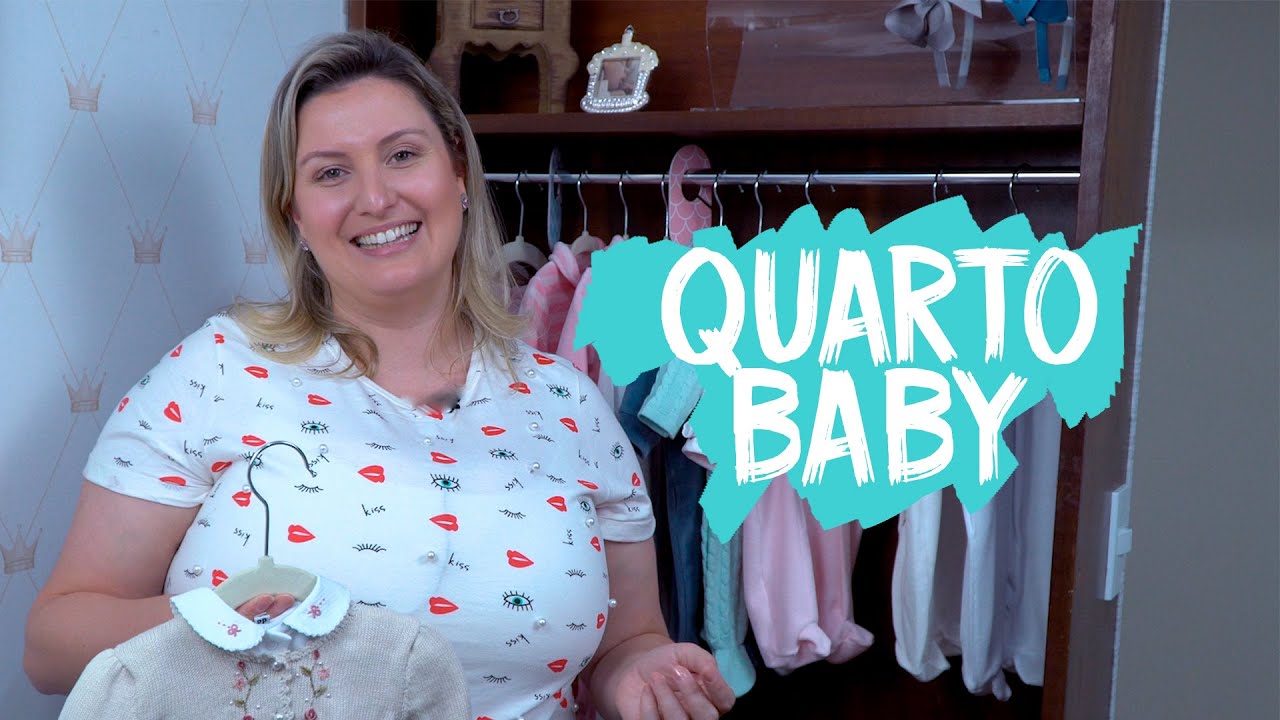 Aprenda como organizar um quarto baby