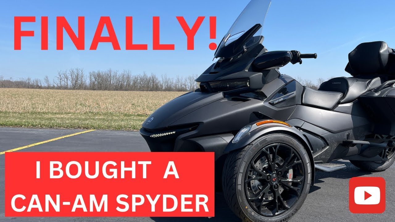 Я купил Can-Am Spyder! Поехали кататься!