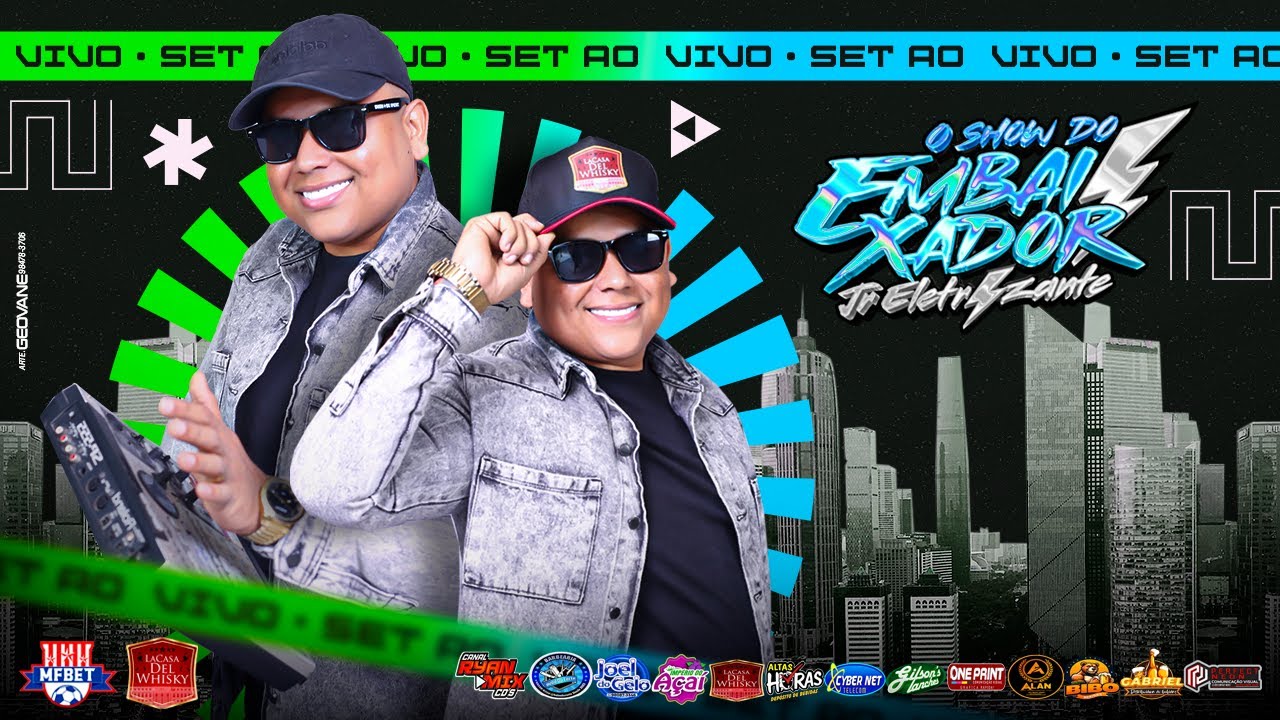 SET AO VIVO DJ JR ELETRIZANTE NA UNITY PUB - SHOW DO EMBAIXADOR 17-08-2025