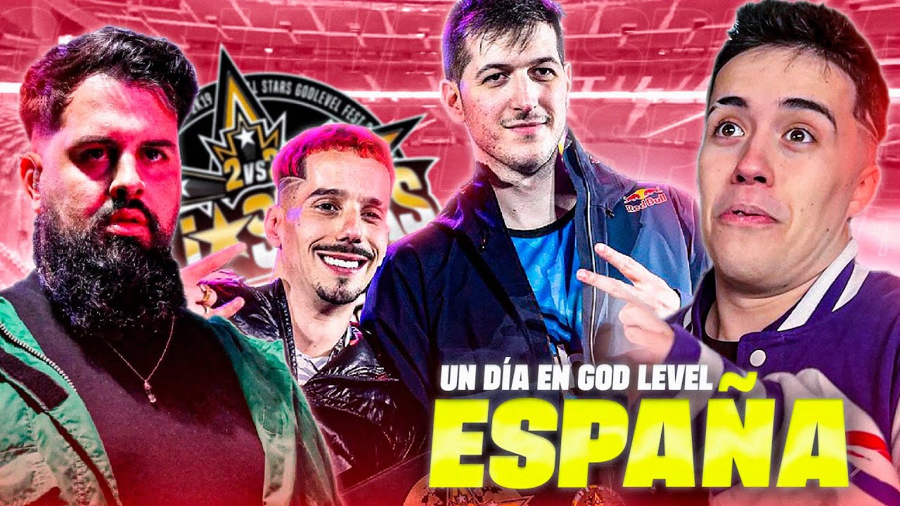 ¡UN DÍA EN GOD LEVEL: ESPAÑA! | Vlog God Level