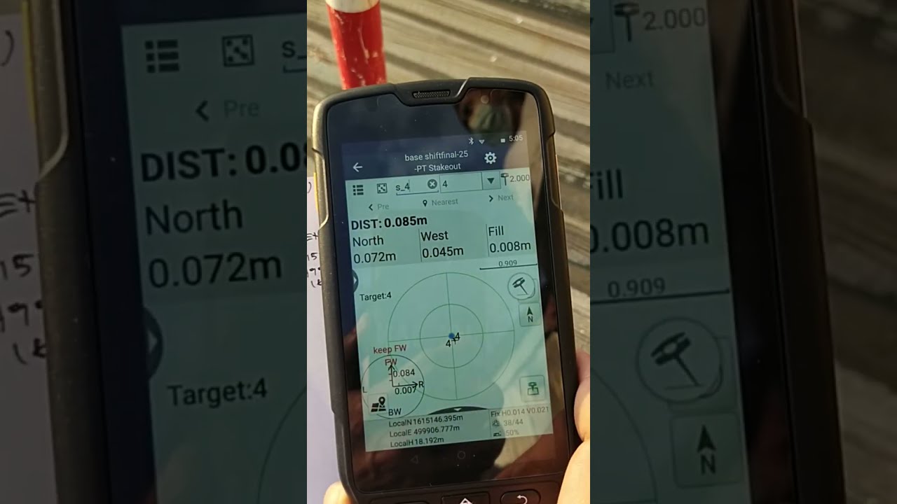 Configuration base and Rover EFIX GNSS RTK with eField Software , and Base Shift Set up