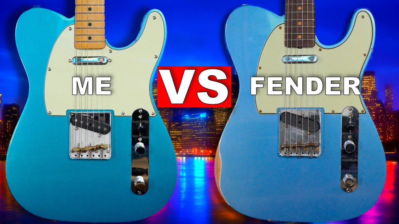 My Telecaster Build VS Fender Custom Shop
