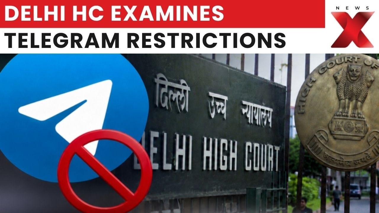 Telegram Ban Hearing: Delhi HC Questions Platform-Wide Block Ahead Of NEET Re-Test | NewsX