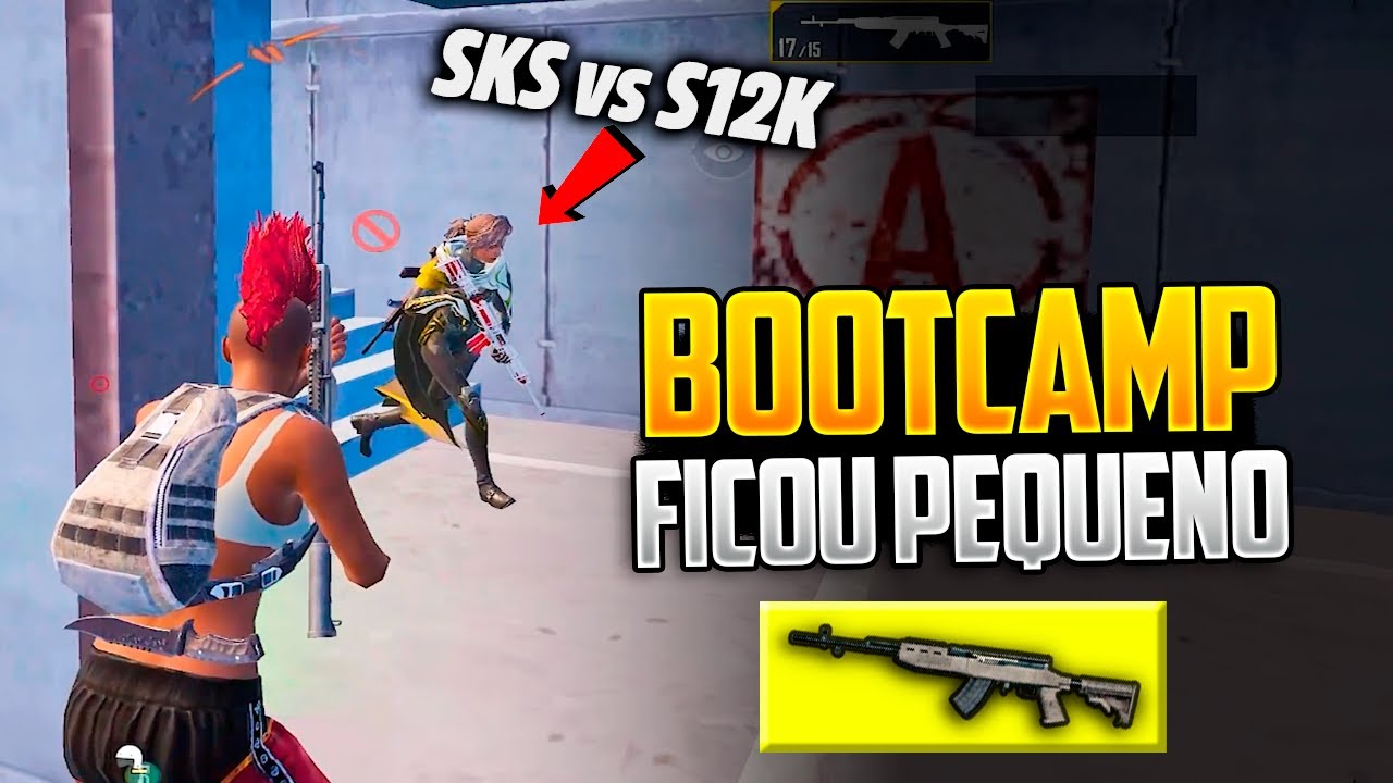 SKS TEM O MELHOR HIP FIRE DO PUBG MOBILE, DOMINANDO SANHOK ! 🔥
