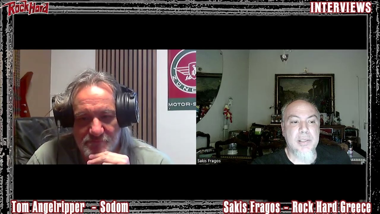 Rock Hard interview with Sodom (Tom Angelripper)