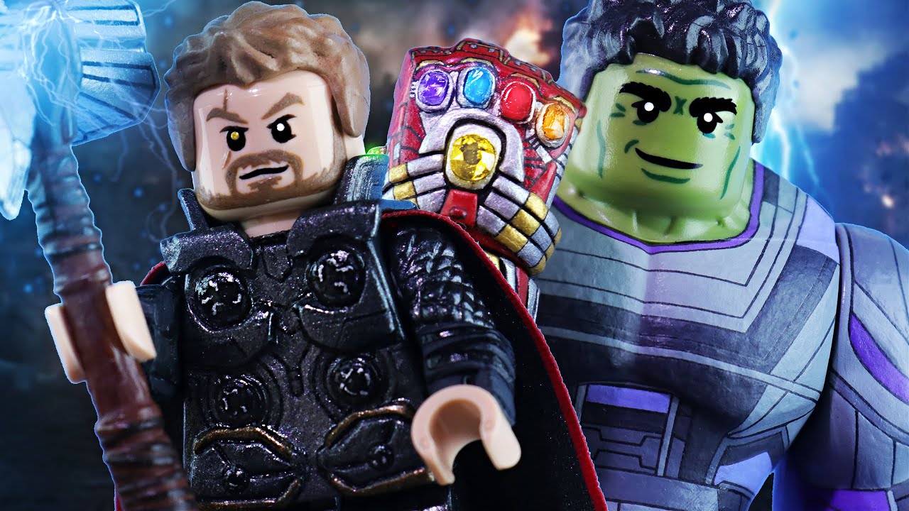 LEGO Avengers: Endgame - Thor V2 & Smart Hulk - Showcase
