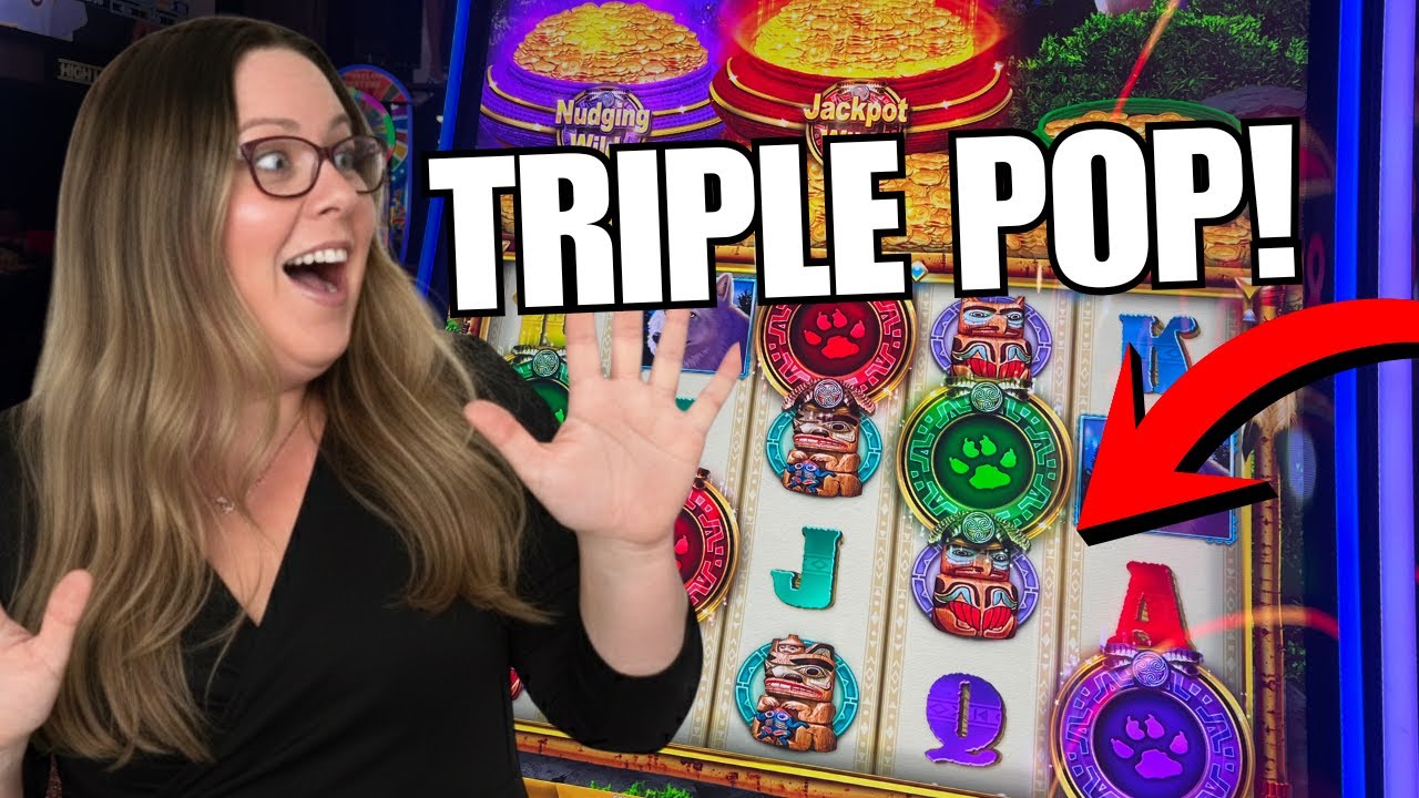 This NEW Wolf Run Wild Moon Slot Went CRAZY -- Triple Pop Bonus!