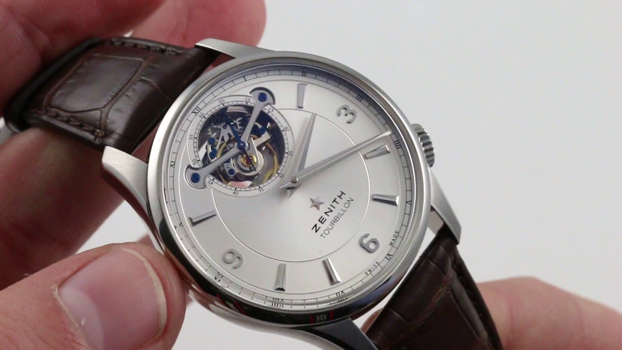 Pre-Owned Zenith Captain Tourbillon 03.2190.4041/01.C498 Luxury Watch Review