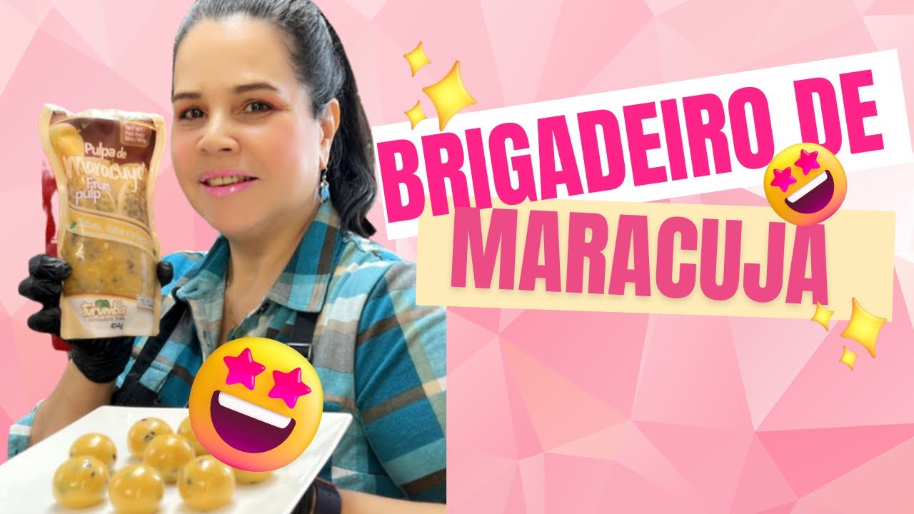 Brigadeiro de maracujá