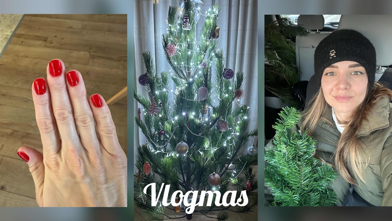 Украшаем елку🎄 Новый маникюр 💅 Покупки в DM🛍️  #vlogmas#dailyvlog#shopping