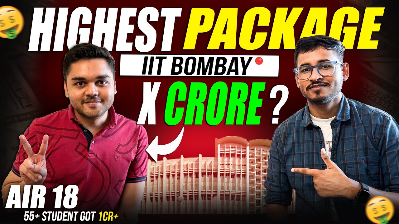 IIT Bombay Highest Placement 2025-2026🤫55+ students got 1 Crore+ package🔥