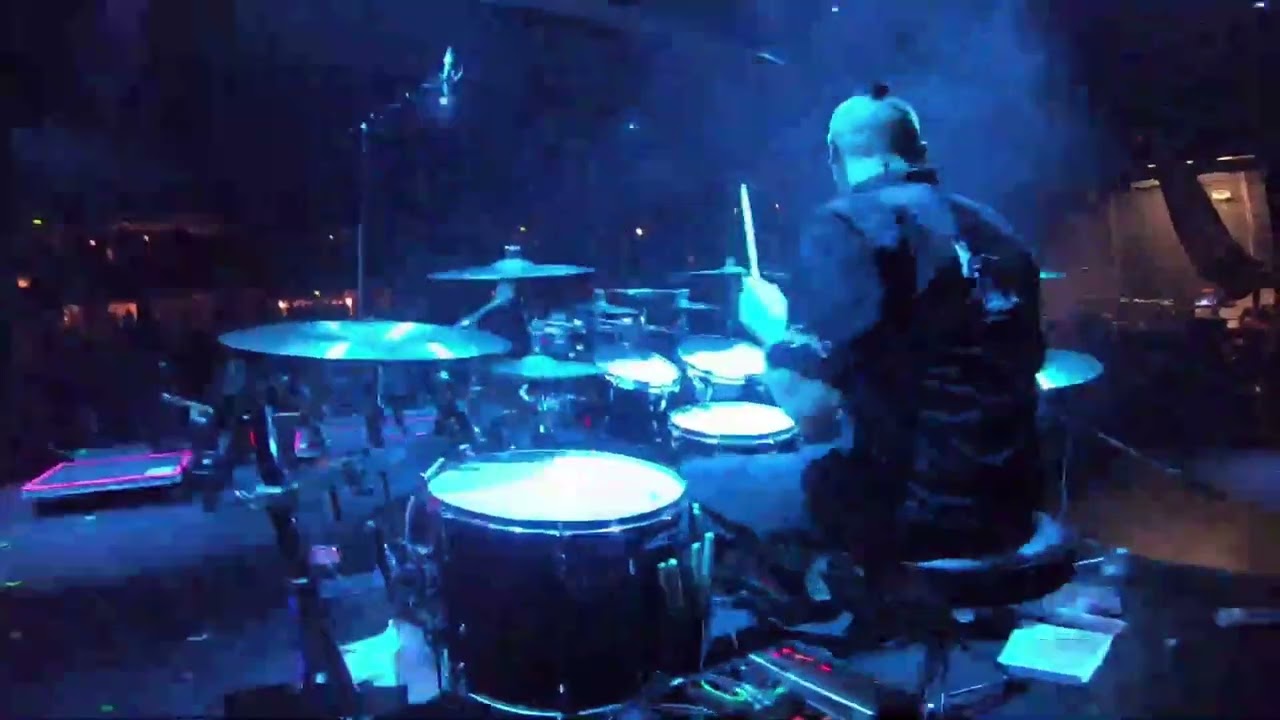 Heikki Saari WINTERSUN 'Storm' Live Drumcam 70000 Tons of Metal 2020