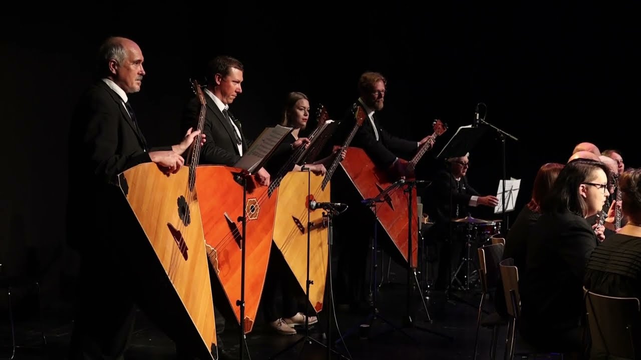 Laulu Dnjeprille - Helsingin Balalaikkaorkesteri - Tukikonsertti Ukrainalle Kulttuuritalo 28.5.2022