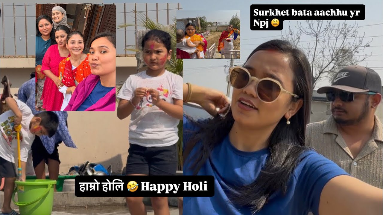 Yaspaliko grahan/Chunab/Jutho Holi 🥱|| Surkhet bata Nepalgunj vote halnu lai Aako hai #nepalgunj 