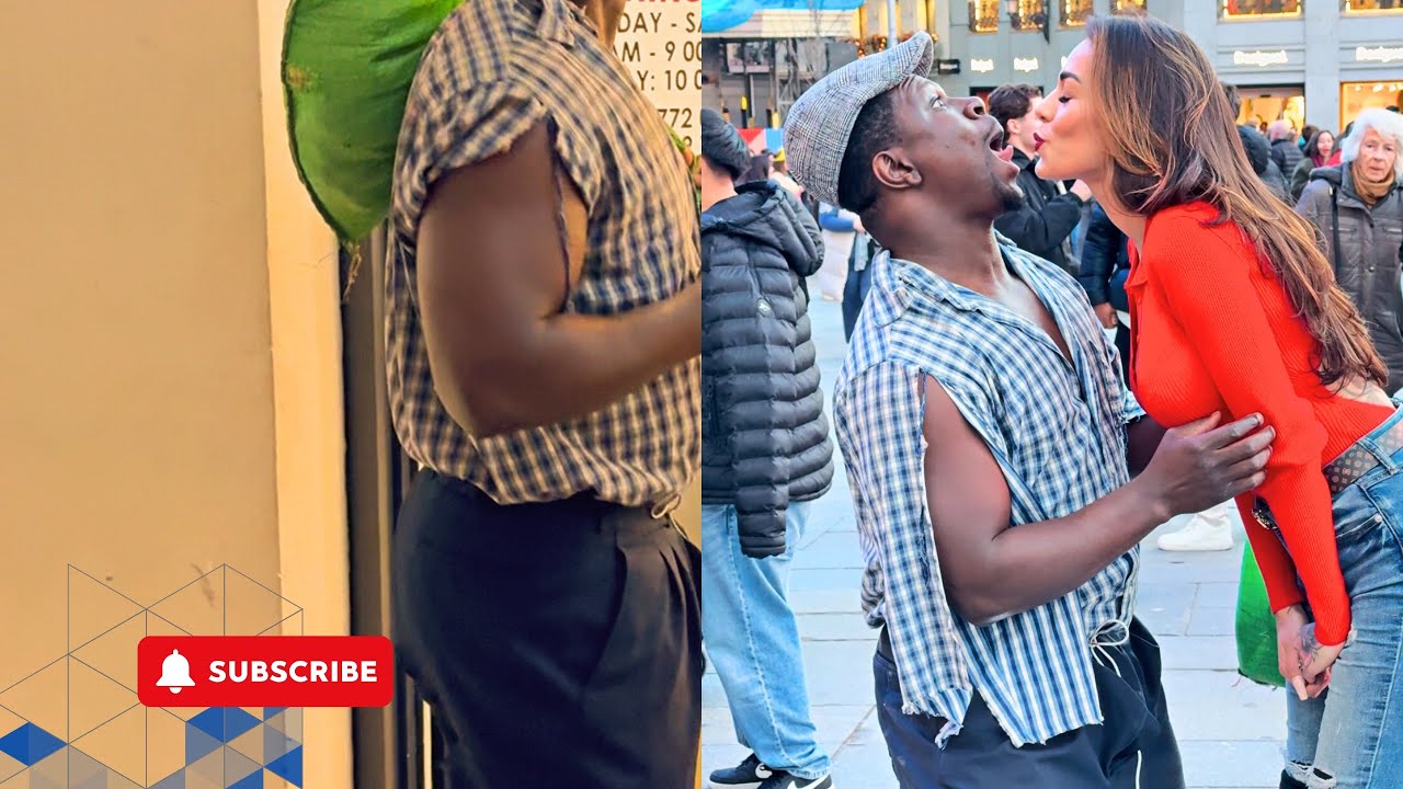 Napi finally had a kiss from beautiful Spanish girl(African comedy)
