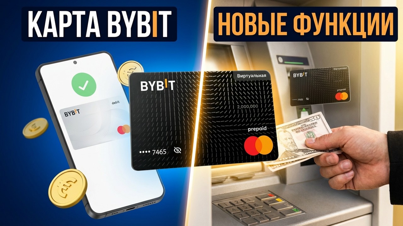 Карта Bybit &ndash; обзор новых функций и лимитов карты Байбит