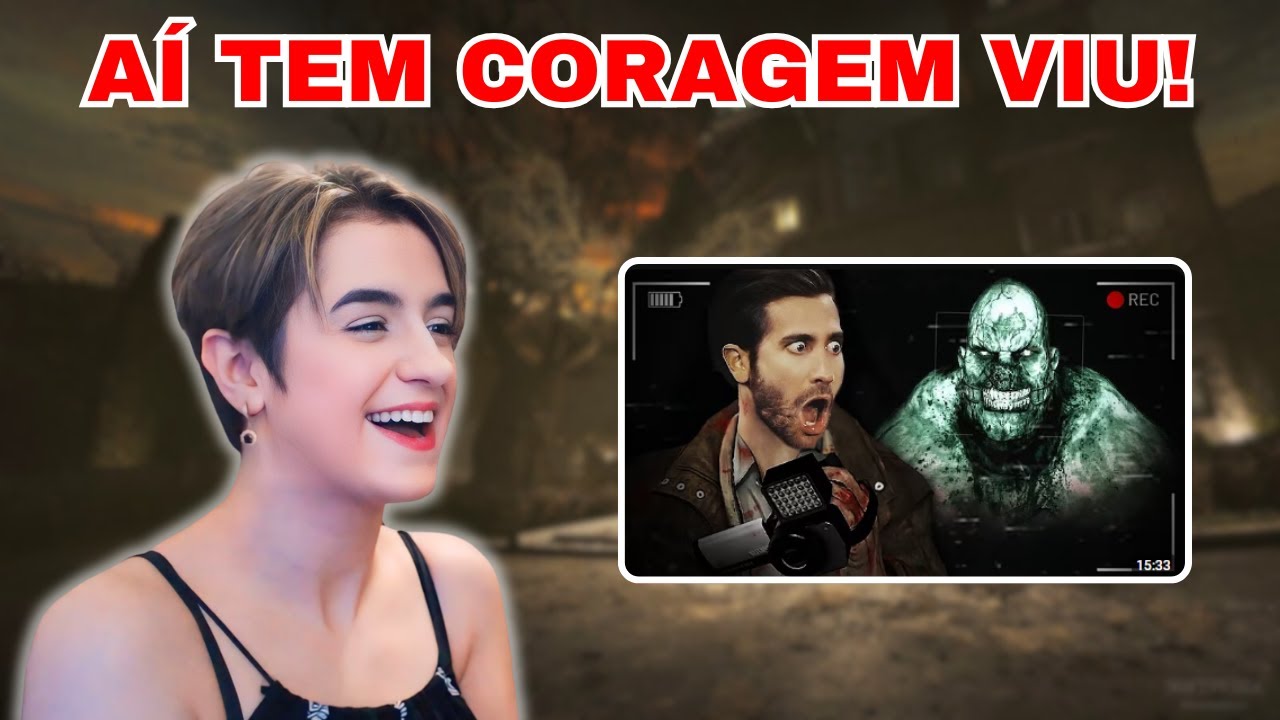 REACT - O TERROR de jogar Outlast no MODO INSANO (Player 94)
