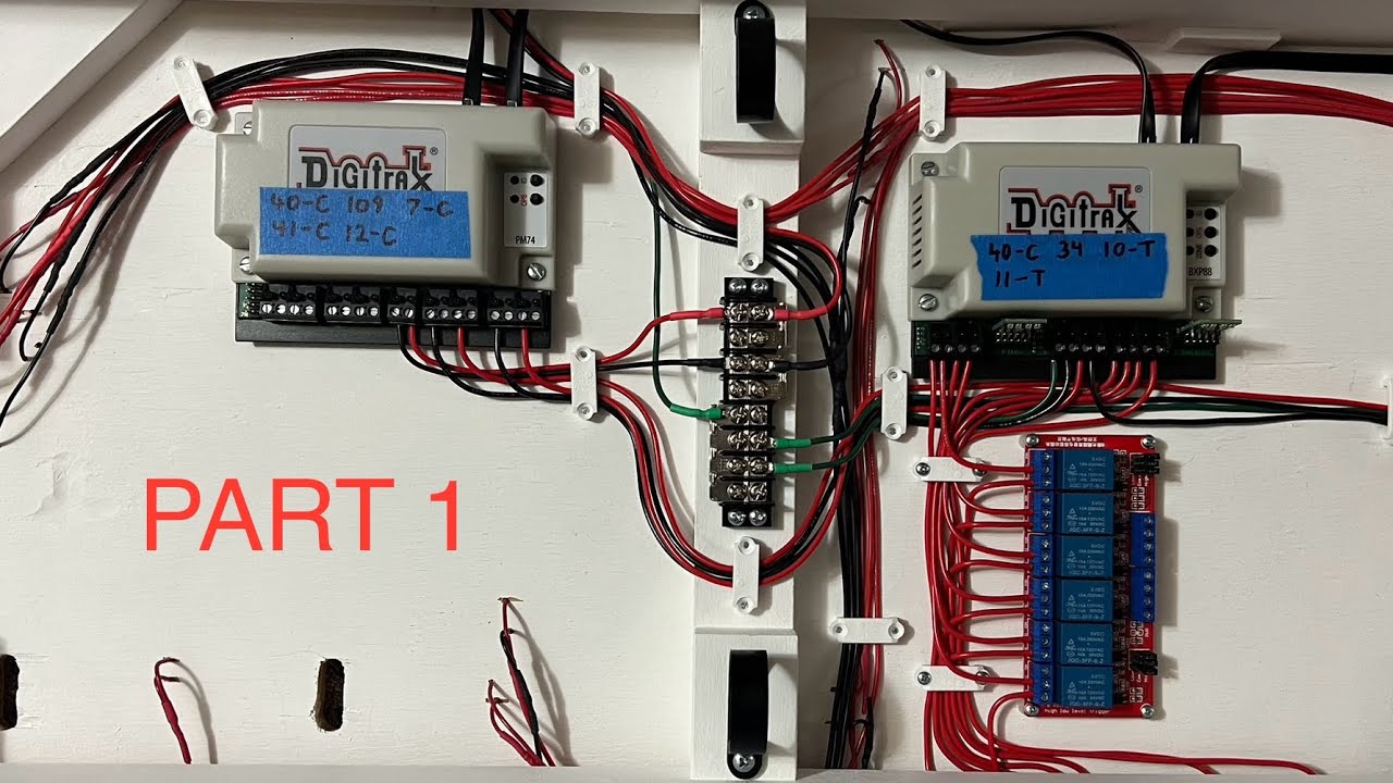 Digitrax BXP88 & PM74, Installed on D-Table, Part 1 of 3 (Video#21)