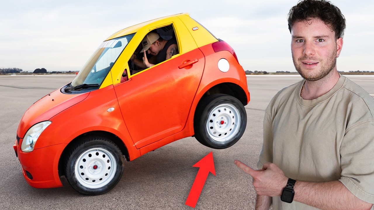 I MADE THIS ADULT SIZED TOY CAR DANGEROUS