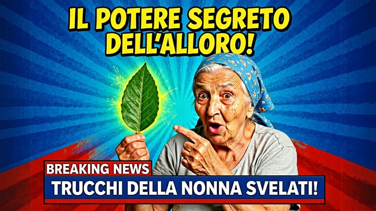 Il potere segreto dell&rsquo;ALLORO - Trucchi della nonna che nessuno ti ha mai detto!