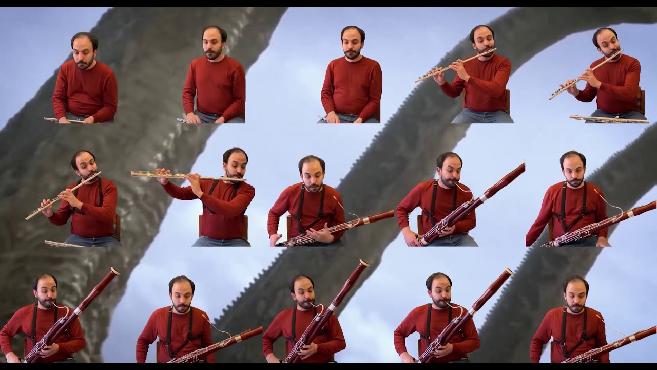 John Williams - Jurassic Park Theme arr. for Flute and Bassoon Ensemble