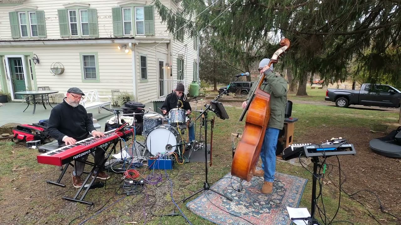 Santa Clause is Coming to Town (holiday classic) - Three Left Feet trio - Hacklebarney 11-23-25