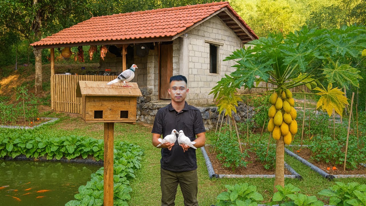 CEO leaves the city for the forest: Builds a pigeon coop and hunts giant eels in the wild