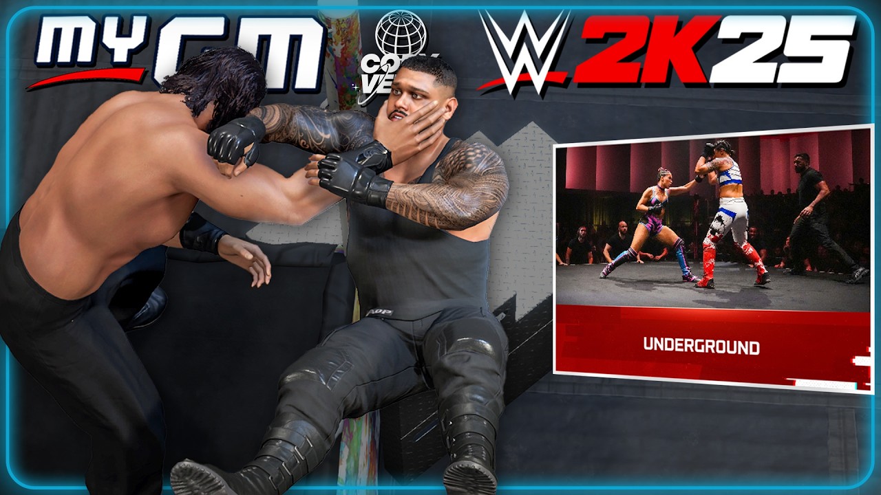 Multiple Brands Head UNDERGROUND! | WWE 2K25 MyGM Multiplayer EXTREME!