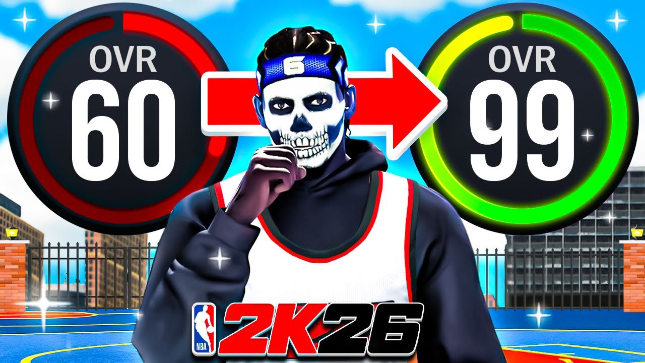 FASTEST WAY TO 99 OVERALL & MAX BADGES in 1 DAY on NBA 2K26