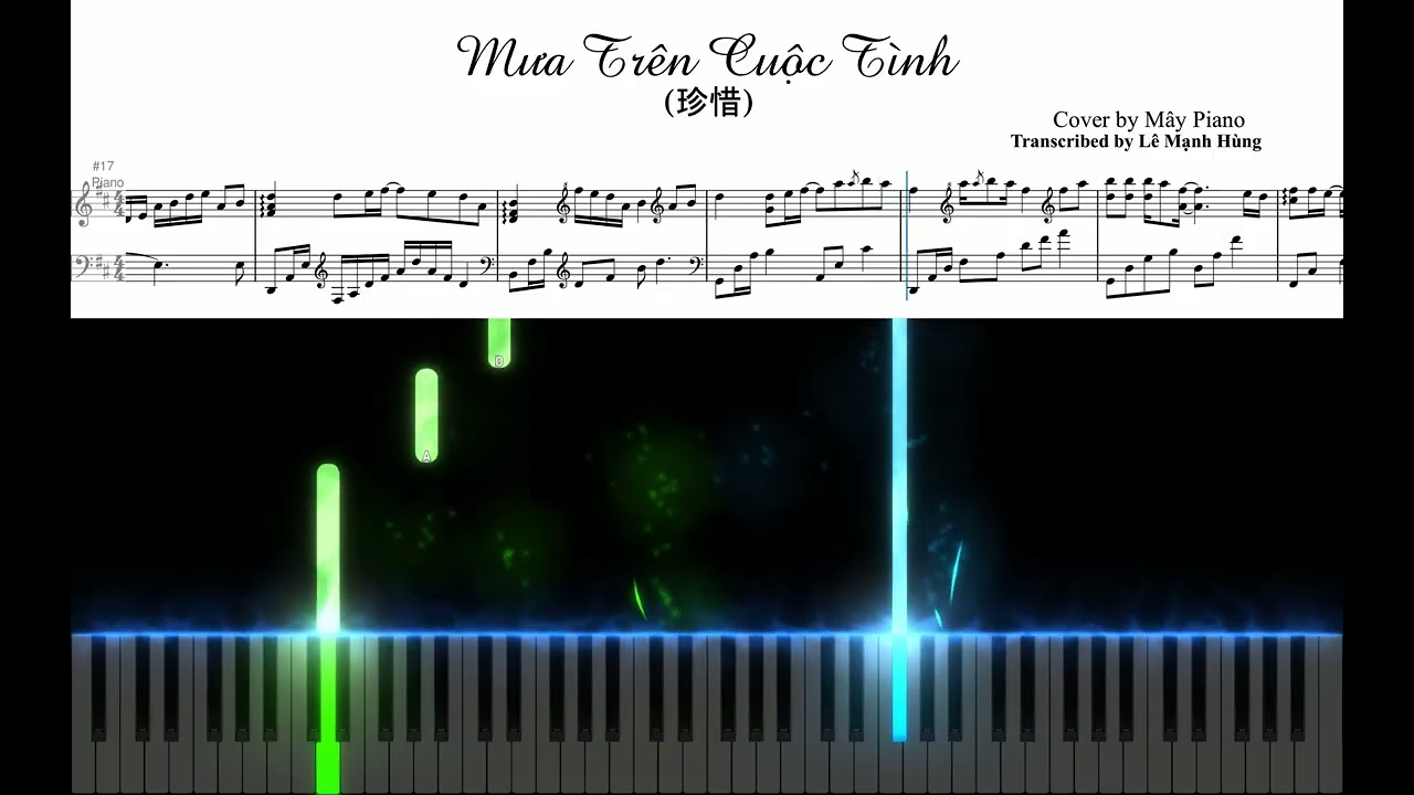Mưa Trên Cuộc Tình (珍惜) | Cover by Mây Piano | Gabhung Music Arrangement