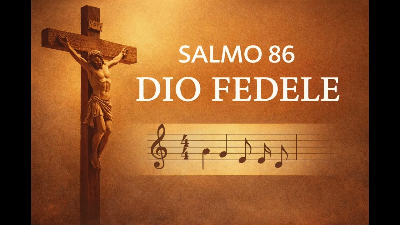 Salmo 86: Porgi l’orecchio, Dio (Dio Fedele) | Salmi Cantati per la Liturgia (Spartito)