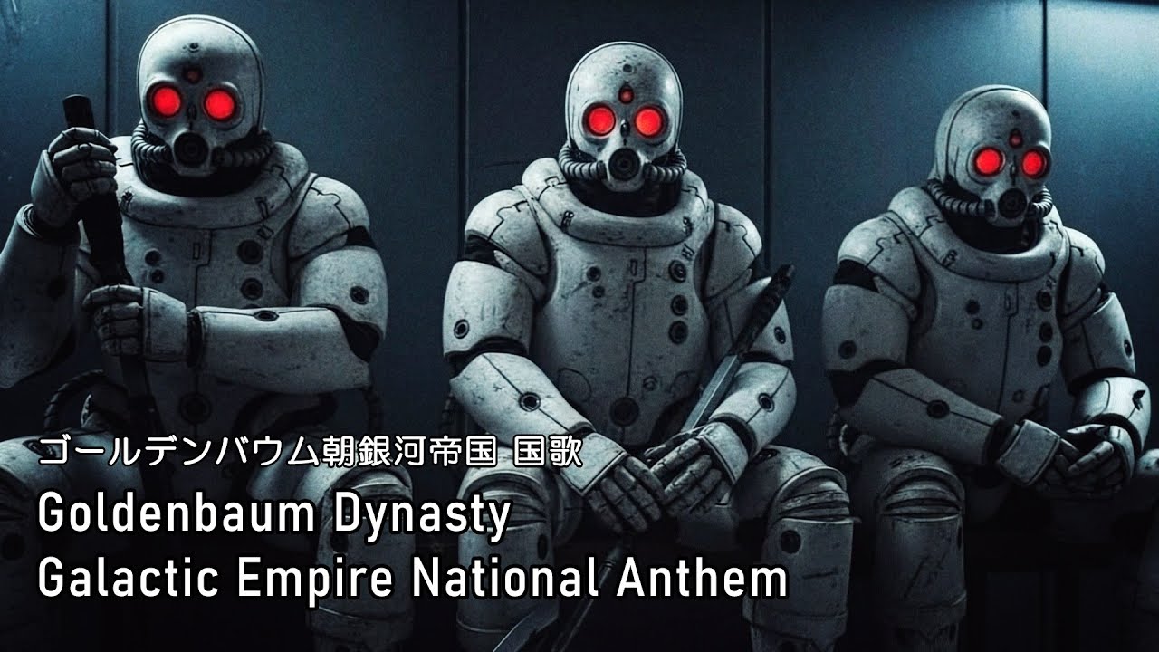 【銀河英雄伝説】ゴールデンバウム朝銀河帝国の国歌をAIに作らせて実写化