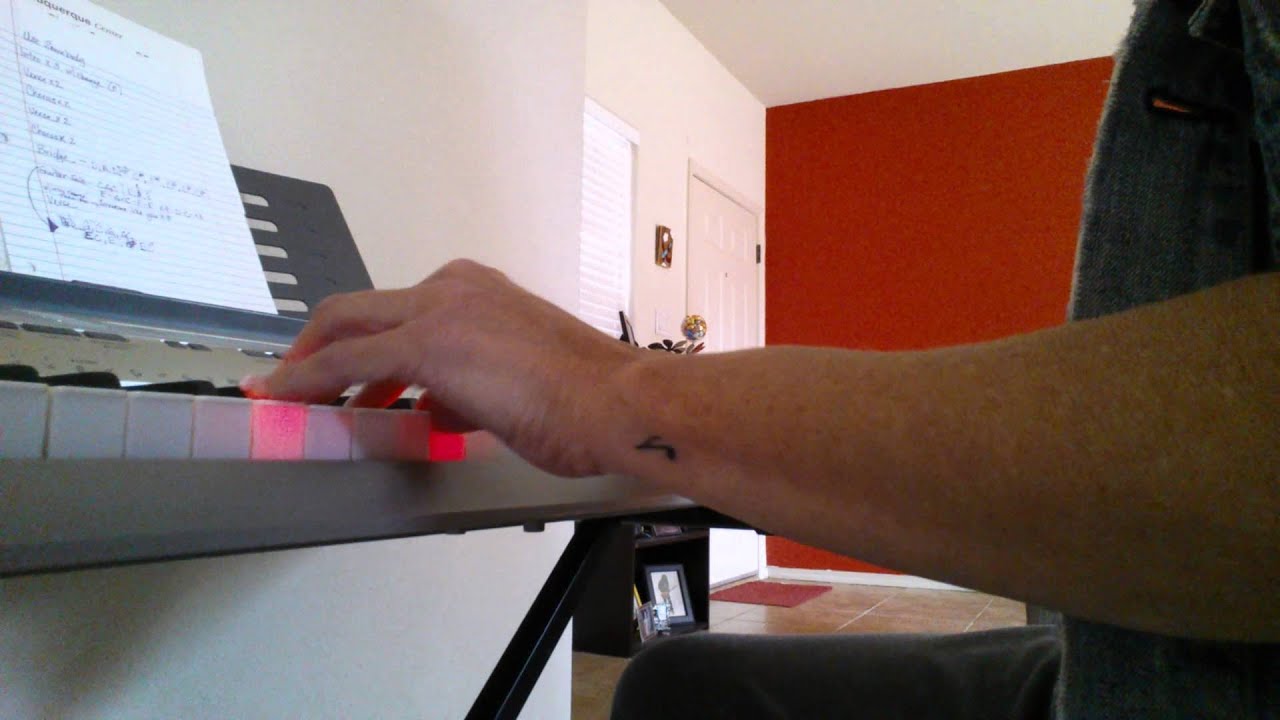 Learning Piano - Use Somebody