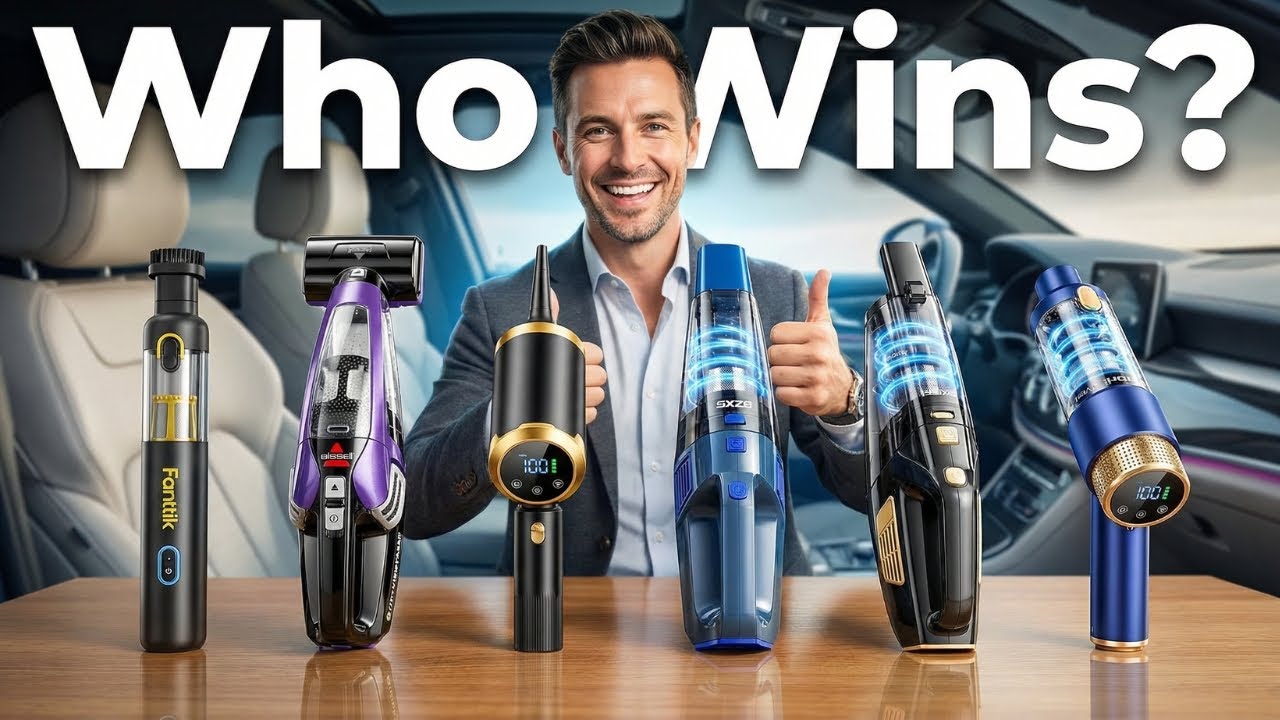 ✅Best Cordless Car Vacuum Cleaner : Top 5 Best Cordless Car Vacuum Cleaner(Buying Guide)