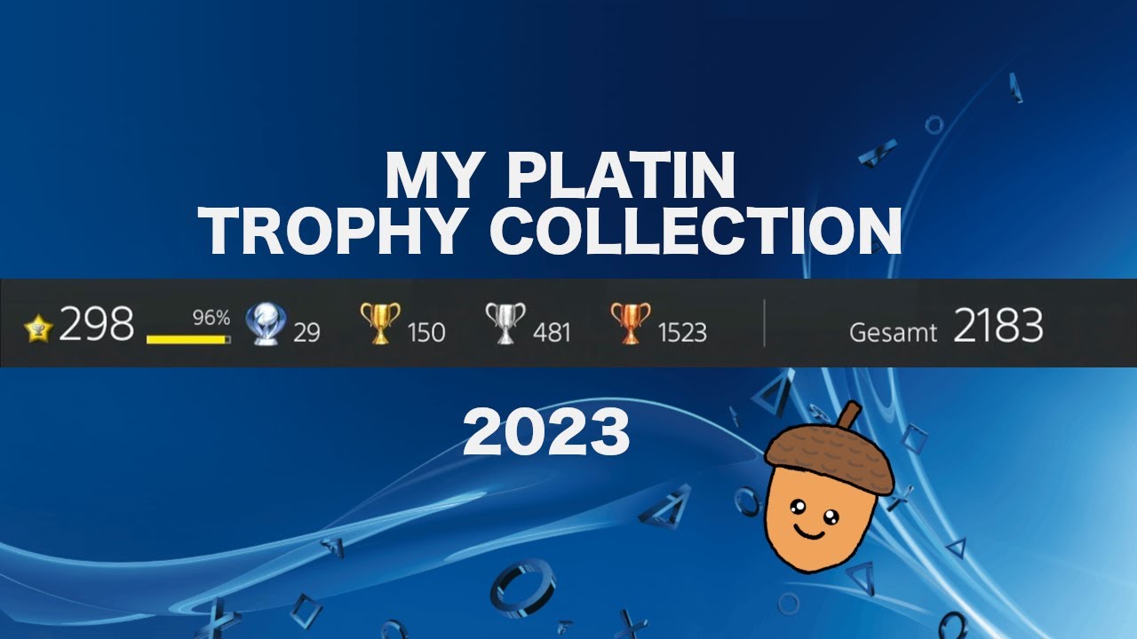 Meine Platin Trophäen Sammlung 2023