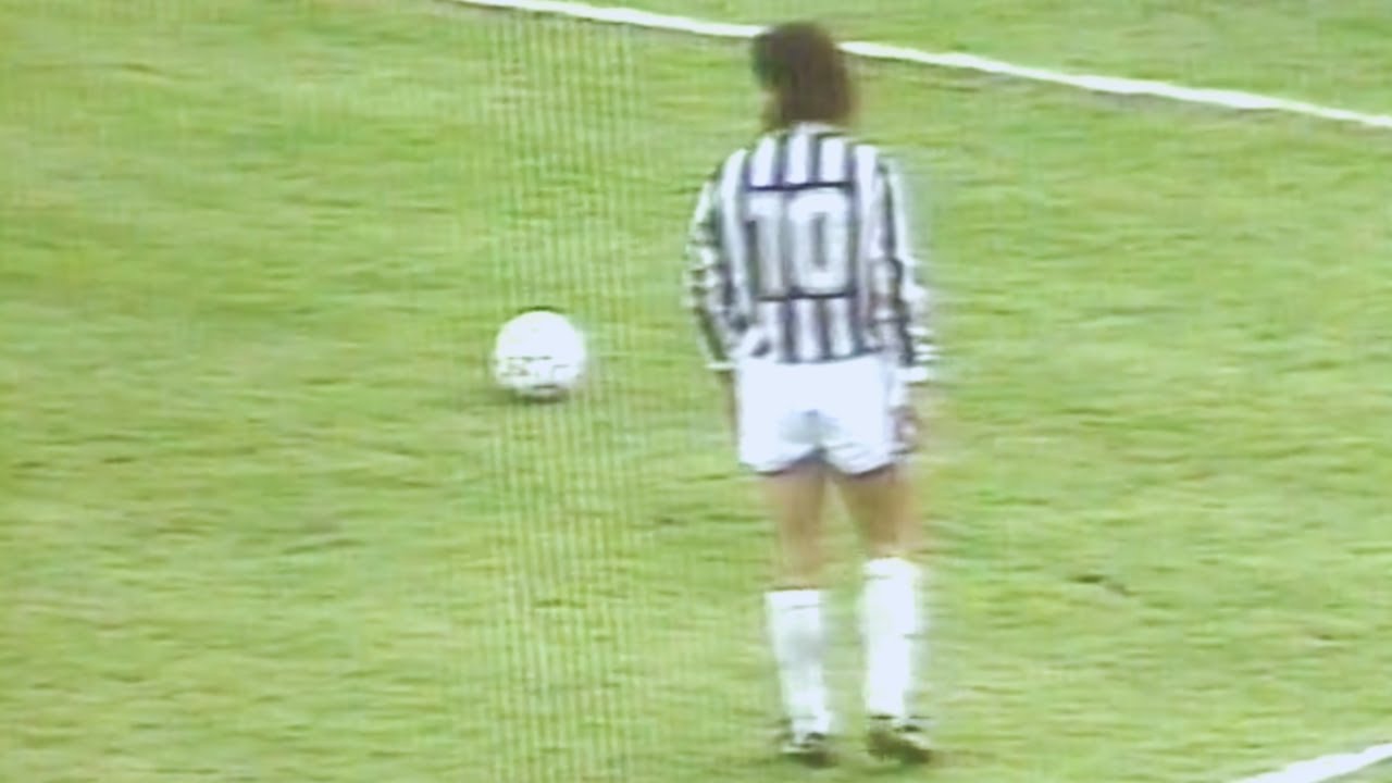 Roberto Baggio vs AC Pisa 1990/91 Serie A | 2 Goals Masterclass