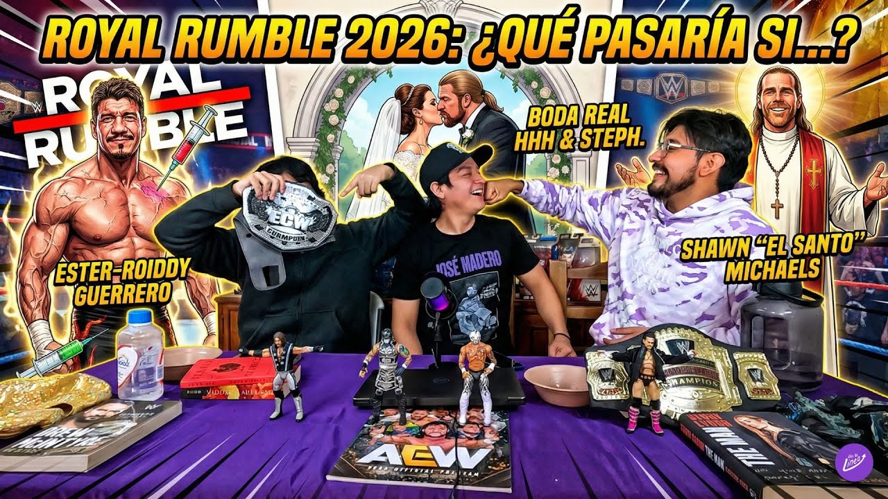 MEXICANOS EN EL ROYAL RUMBLE, LUCHADORES CHOCHEADOS Y TRIPLE H INFIEL