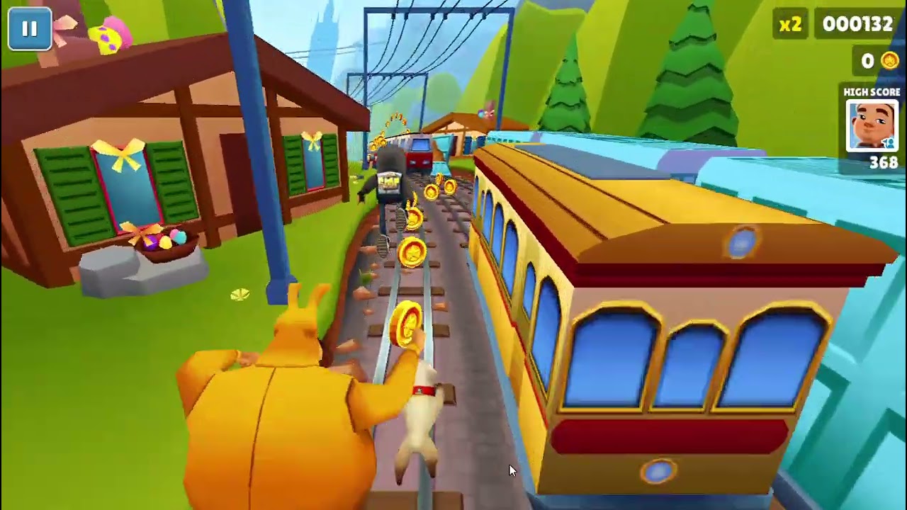 Quebrei meu record no subway surfers!